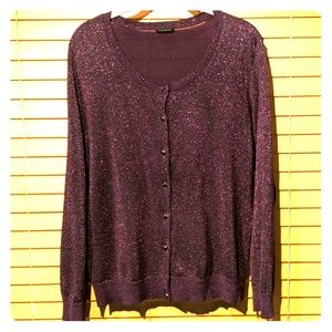 ✨ Talbots sparkly cardigan